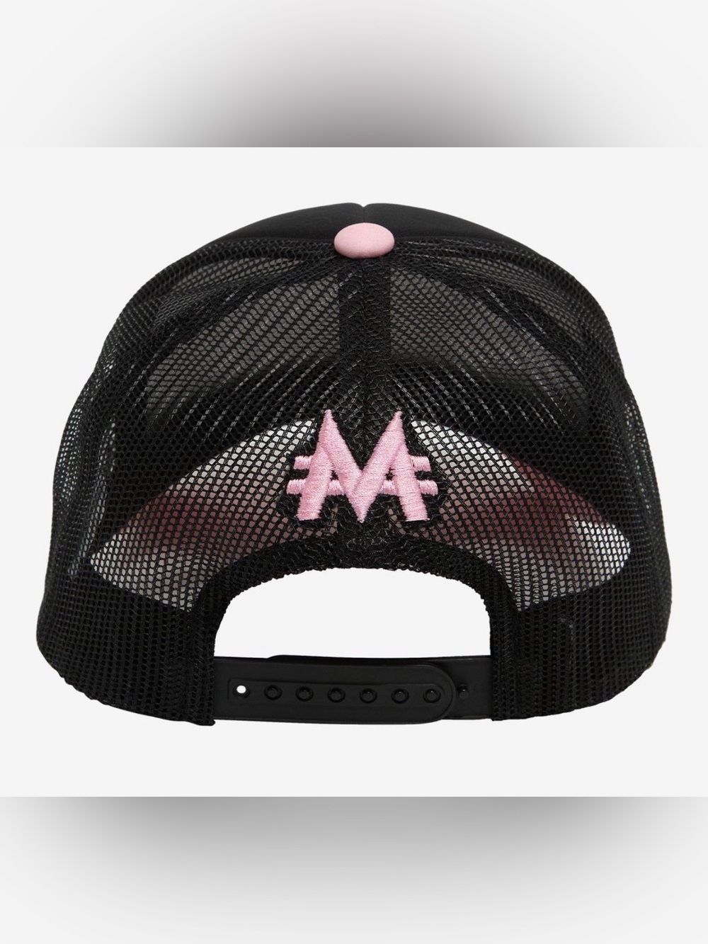 Monopoly Trucker Hat in Black and Pink- New - Picture 2 of 2